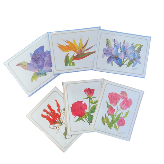 ピンクチューリップ グリーティングカード