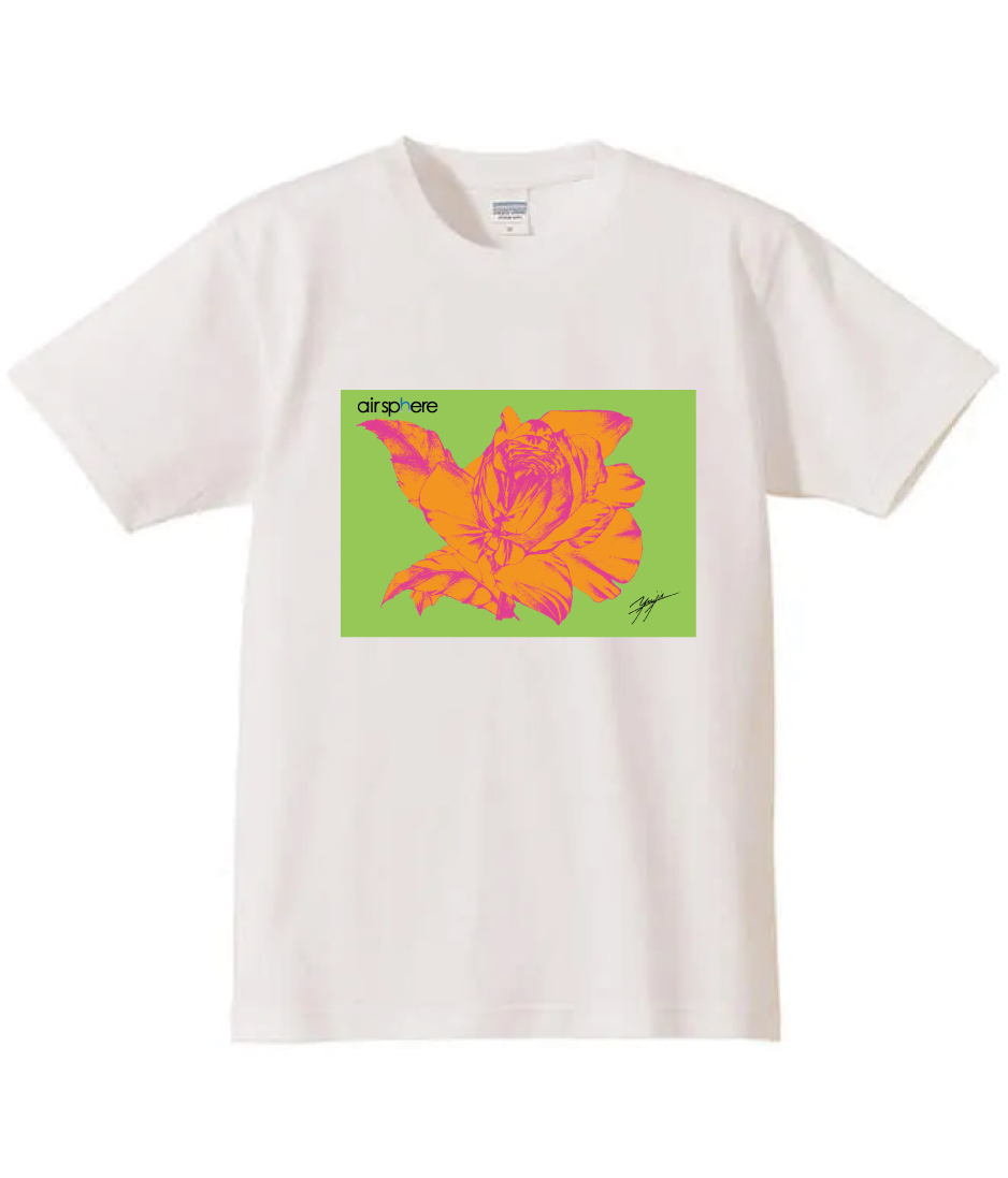 POP ART T-shirt ~ Orange Rose